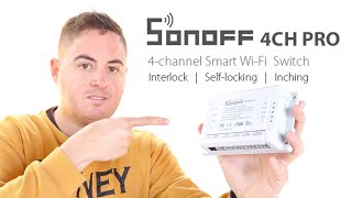 Sonoff 4 CH Pro V2  Interruptor conmutador  Smart Switch WIFI [upl. by Rainer]