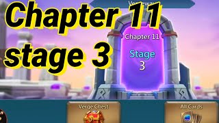 Lords mobile vergeway chapter 11 stage 3 [upl. by Rtoip]