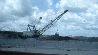 Draglines in operation at PCS Phosphate [upl. by Esinev]