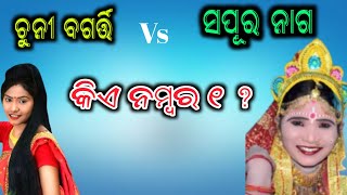 Chuni Bagarty Vs sapura Nag । Sapura Nag dand  Sapura nag viral video [upl. by Emolas]