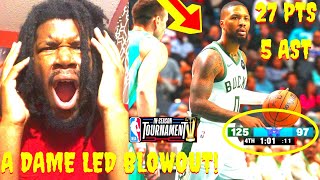 BUCKS VS HORNETS REACTION 2023 IN SEASON TOURNAMENT BUCKS VS HORNETS HIGHLIGHTS REACTION 2023 [upl. by Eussoj]