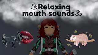 Roblox ASMR 💧1hr of pure mouth sounds💧 NO TALKING [upl. by Ebneter]