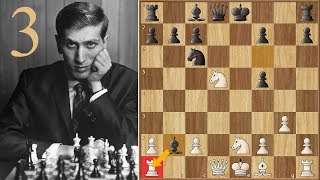 A Worthy Opponent  Fischer vs Petrosian  1971  Game 3 [upl. by Notsla803]