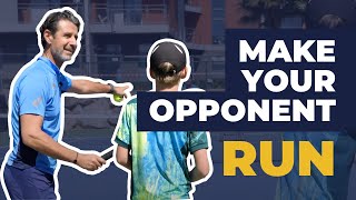 How to Hit Angles  Tennis Lesson with Patrick Mouratoglou [upl. by Garrik]