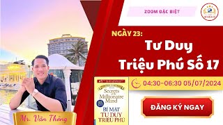 Ngày 23 Tư Duy triệu Phú số 17 Đọc và phân tích sách Bí mật tư duy triệu phú [upl. by Inanaup]