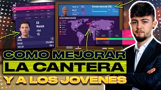 COMO UTILIZAR la CANTERA amp MEJORAR las JOVENES PROMESAS en FIFA 23 MODO CARRERA ✅ [upl. by Leontine990]