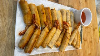 Crevette style tempura rapide facile et savoureuses 😋قمرون بطريقة تيمبورا سريعة وسهلة ولذيذ [upl. by Peonir]