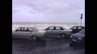 Storm Oostende Februari 1993 [upl. by Lezti]