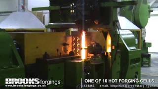 Horizontal CounterBlow Forging  Brooks Forgings Ltd UK [upl. by Deborath261]