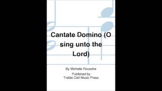 Cantate Domino  Alto 2 [upl. by Ossy643]