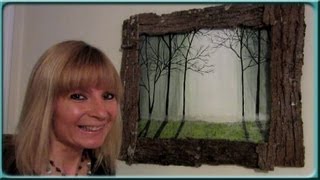 How To Make An Easy Frame For Canvas Art [upl. by Ambie988]