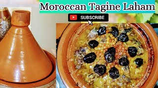 Moroccan Tagine Laham with Raisins and Onions [upl. by Timmie]