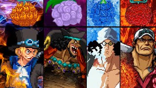 THE BEST LOGIA DEVIL FRUITS IN ONE PIECE  MUGEN Akuma no mi Logias [upl. by Assetnoc762]