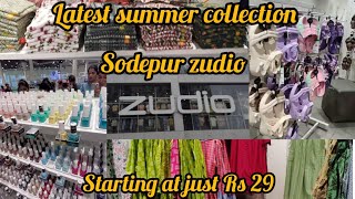 zudio latest summer collection 2024  Sodepur zudio  starting under rs 29 [upl. by Oyam]