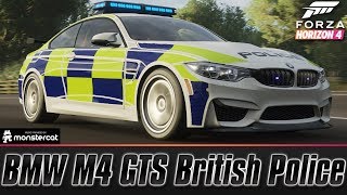 Forza Horizon 4 BMW M4 GTS British Police Interceptor  Street Scenes Worst Nightmare [upl. by Reprah559]