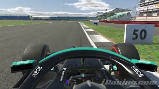 iRacing F1 W12 Onboard 125722 [upl. by Akemrej62]