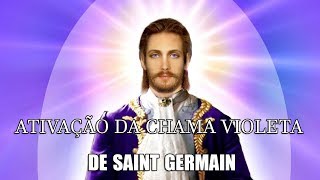 ☯ TRANSMUTAÇÃO DO EU SOU  ATIVAÇÃO DA CHAMA VIOLETA DE SAINT GERMAIN 💜 [upl. by Oralie]