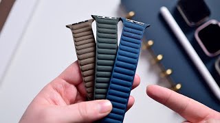 Apple FineWoven Magnetic Link Bands Review Better Than Leather [upl. by Starkey227]