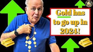 The Coin Guy thinks Gold HAS TO GO HIGHER in 2024 New Year Special [upl. by Tandie]