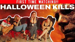 Halloween Kills  First Time Watching  Movie Reaction [upl. by Llieno]