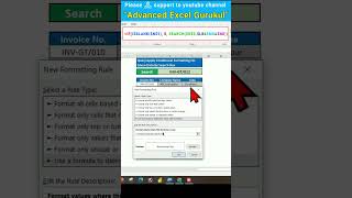 quotExcel Formula Hack Conditional Formatting for Saturdays amp Sundaysquot shortsfeed exceltips excel [upl. by Okoyik]