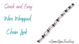 Quick and Easy Chain Link  Beginner Friendly [upl. by Carlo444]