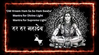 Om Hreem Hamsa So Ham Swaha Powerful Mantra [upl. by Darian]