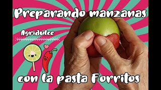 🍏 Forritos para manzana prepara tu manzana con chamoy [upl. by Laughlin]