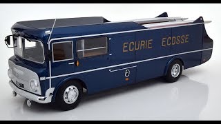 Modelissimo CMR Commer TS3 Team Transporter Ecurie Ecosse 1959 118 [upl. by Bradeord344]