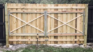 How To Build a Double Gate [upl. by Hnilym809]