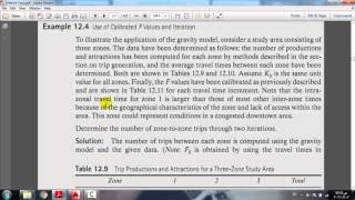 Trip Distribution I هندسة المواصلات [upl. by Alcus]