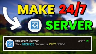 How to Make Aternos 247 Server  In Aternos  🤯  No Clickbait [upl. by Kristyn]