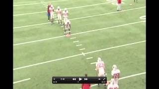 Open Field Tackle Drills University of Wisconsin [upl. by Siloam]