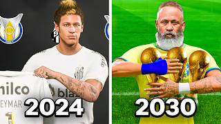 I Replayed The Entire Career of Neymar [upl. by Nwahsar603]