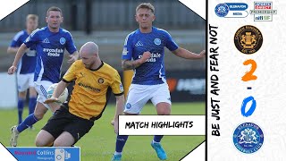 HIGHLIGHTS  Carrick Rangers 2  0 Glenavon  10 August 2024 [upl. by Mikel]