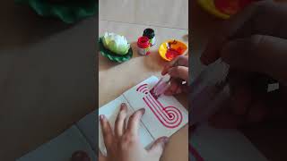 Unique Ganpati Art  Calligraphic Ganesh  How to make Calligraphy pen making ✍️ [upl. by Argella]