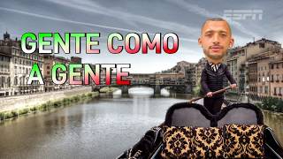 Vitor Hugo tem boneco de neve cambalhotas gôndola e cantoria de sucesso italiano [upl. by Nasho]