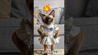 Cat couple quarreling cat funny pets ai couple [upl. by Tate]