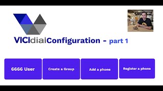 VICIDial Configuration  part1  Adding a phone [upl. by Oinotnas]