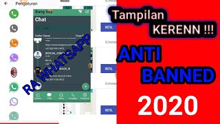 RA whatsapp terbaru 2020 tampilan menarik anti banned [upl. by Lindemann842]