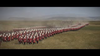 The Battle of Hlobane  Zulus Vs British  Total War Cinematic Battle [upl. by Renaldo]