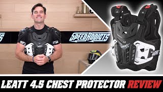 Leatt 45 Chest Protector Review at SpeedAddictscom [upl. by Droc]