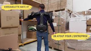 Exosquelette MATE XT Charges Lourdes et Bonne Posture [upl. by Noizneb]