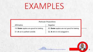 Categorical Propositions  Online Logic and Critical Thinking Episode 5 [upl. by Blackmore]