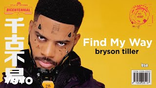 Bryson Tiller  Find My Way Visualizer [upl. by Elvah620]