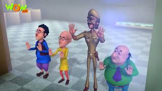 Inspector Chingum  Motu Patlu  Hindi Cartoon For Kids [upl. by Kashden]