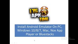 Apktime APK for PC Windows 1087 [upl. by Reinal9]