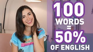 100 MOST COMMON ENGLISH WORDS  BEGINNER VOCABULARY [upl. by Padraic]