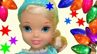 NEW YEARs PARTY ELSA ANNA toddlers amp lots of guests celebrate Dancing playing eating fun [upl. by Acisse]