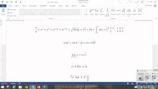 How to use Equation Editor in Microsoft Office [upl. by Till593]